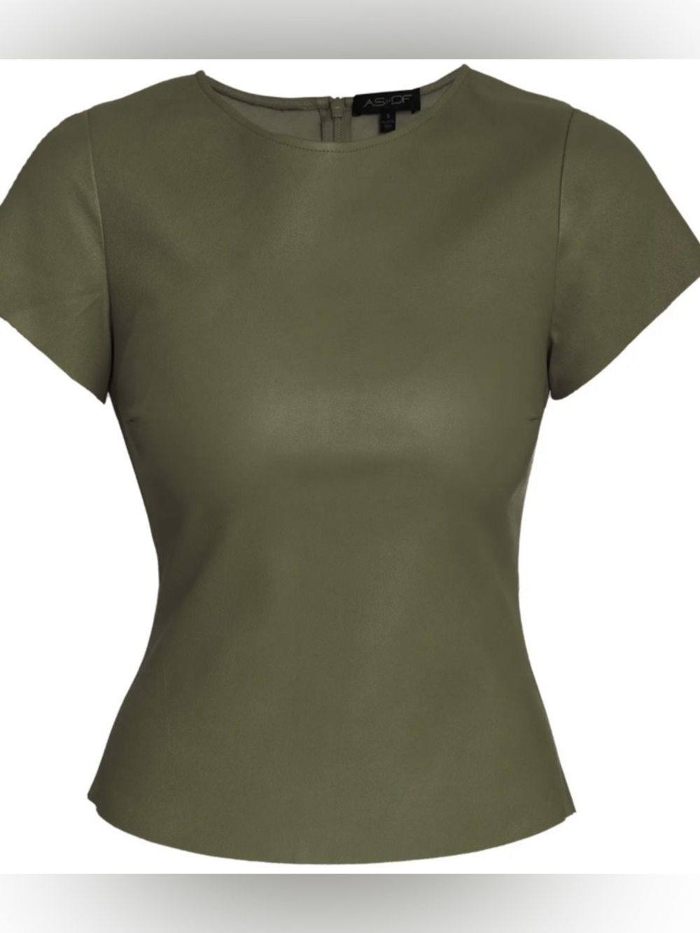 AS by DF $495 NWT
Brando Stretch Leather Tee - Picture 1 of 10